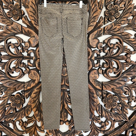 GENETIC Black and Gold Pants - Patterned Jeans - Patterned Pants - Size 25 - Picture 10 of 11